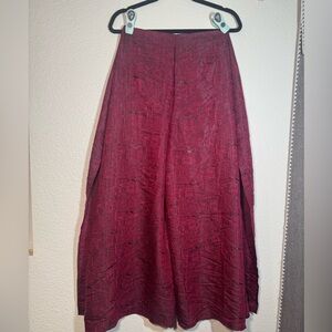 Wrap tie pants adjustable waist